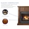 Duluth Forge Full Size Dual Fuel Ventless Gas Fireplace With Mantel - 32,000 FDI32R-M-WN - alternate 2